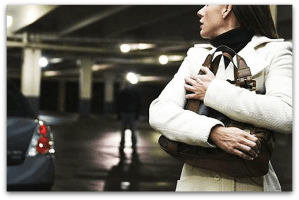 woman being followed DS