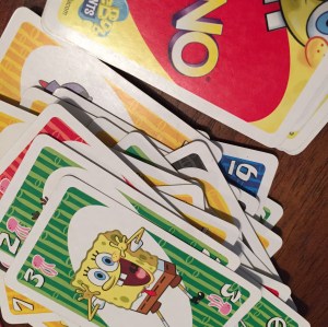 SpongeBob Uno...Jellyfish wild, anyone?