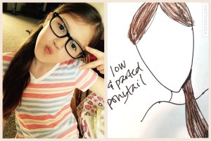 low and parted Casey